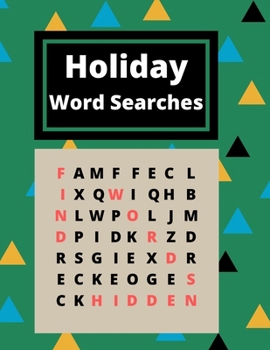 Paperback Holiday Word Search: Puzzle Game for Kids Book