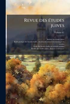 Paperback Revue des Ã(c)tudes juives [French] Book
