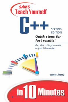 Paperback Sams Teach Yourself C++ in 10 Minutes Book