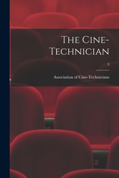 Paperback The Cine-Technician; 3 Book