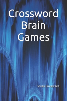 Paperback Crossword Brain Games Book
