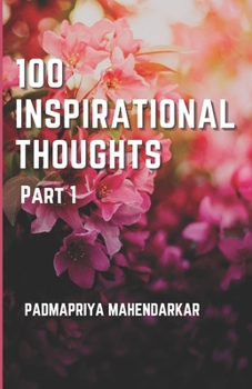 Paperback 100 Inspirational Thoughts Part 1 Book