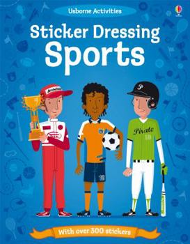 Paperback Sticker Dressing Sports Book