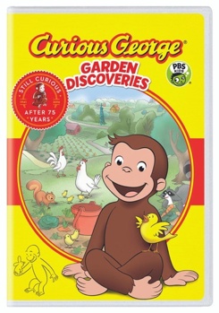 DVD Curious George: Garden Discoveries Book