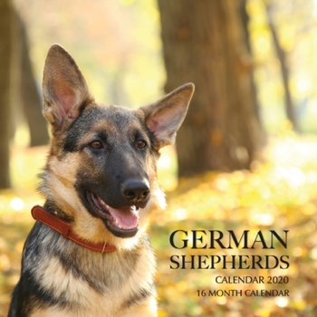 Paperback German Shepherds Calendar 2020: 16 Month Calendar Book