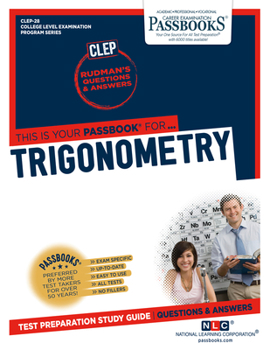 Paperback Trigonometry (Clep-28): Passbooks Study Guide Volume 28 Book