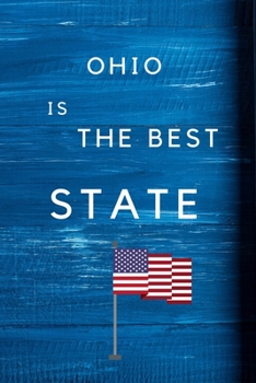 Paperback North Dakota Is The Best State: My Favorite State North Dakota Birthday Gift Journal / United States Notebook / Diary Quote (6 x 9 - 110 Blank Lined P Book