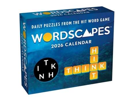 Paper Catalog Wordscapes(r) Puzzle Fun 2026 Day-To-Day Calendar Book