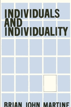 Paperback Individuals and Individuality Book