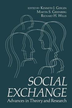 Hardcover Social Exchange: Advances in Theory and Research Book