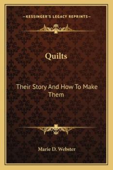 Paperback Quilts: Their Story And How To Make Them Book