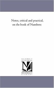 Paperback Notes, Critical and Practical, On the Book of Numbers Book