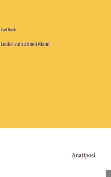 Hardcover Lieder vom armen Mann [German] Book