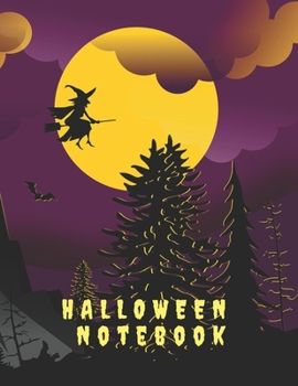 Halloween Notebook: Halloween Diary / Log / Journal | 102 Pages decorated with halloween designs | 8.5x11 inches | Cover with Halloween Theme: Plan Your Holiday Halloween Activities