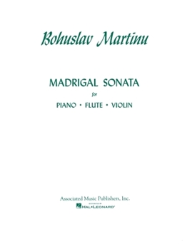 Paperback Madrigal Sonata: Score and Parts Book