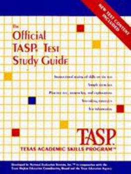 Paperback The Official TASP Test Study Guide Book