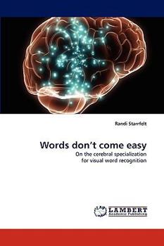 Paperback Words Don't Come Easy Book