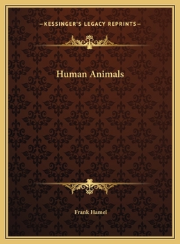 Hardcover Human Animals Book