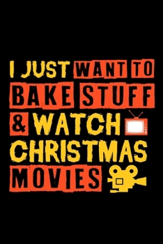 Notizbuch: Weihnachtsfilme Backen Weihnachten Witzig Geschenk 120 Seiten, 6X9 (Ca. A5), Karomuster (German Edition)