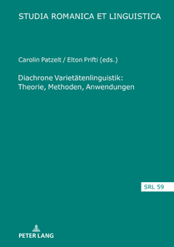 Hardcover Diachrone Varietaetenlinguistik: Theorie, Methoden, Anwendungen [German] Book