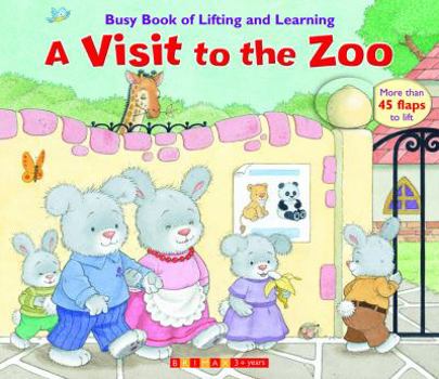 Board book A Visit to the Zoo (Busy Book of Lifting and Learning) Book