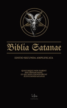 Paperback Biblia Satanae ESA: Traditional Satanic Bible Expanded Book