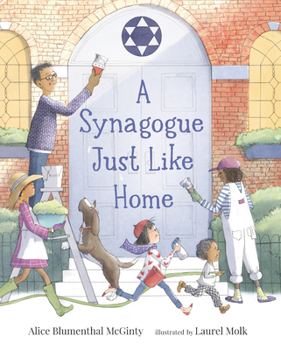 Hardcover A Synagogue Just Like Home Book