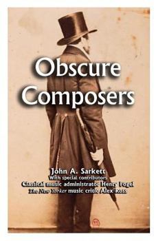 Paperback Obscure Composers Book