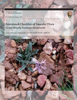 Paperback Annotated Checklist of Vascular Flora: Cedar Breaks National Monument Book