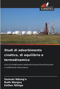 Paperback Studi di adsorbimento cinetico, di equilibrio e termodinamico [Italian] Book
