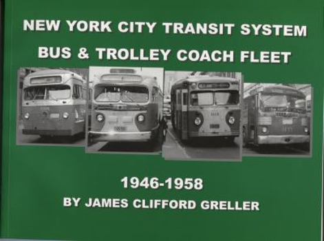 Paperback NYC Transit System Bus & Trolly Book