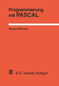 Paperback Programmierung mit PASCAL [German] Book