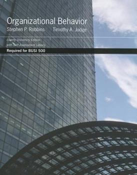 Paperback Organizational Behavior: Required for BUSI 500: Liberty University Book