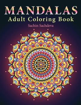 Paperback Mandalas: Adult Coloring Book with 35 unique mandala designs and Stress Relieving Patterns for relaxation Book