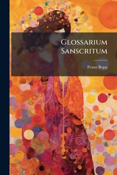 Paperback Glossarium Sanscritum [Italian] Book