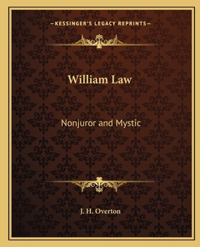 Paperback William Law: Nonjuror and Mystic Book