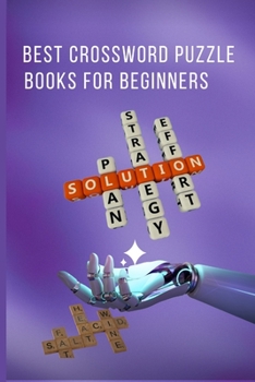 Paperback best crossword puzzle books for beginners, Crossword Puzzle Books Medium Difficulty Book