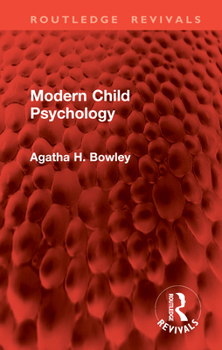 Hardcover Modern Child Psychology Book