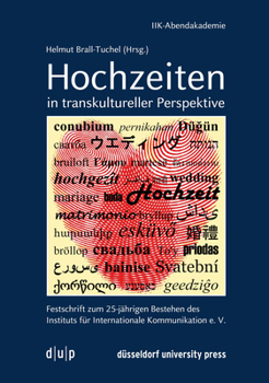Paperback Hochzeiten in transkultureller Perspektive [German] Book