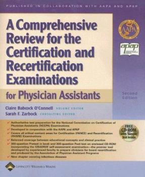 Paperback A Comprehensive Review for the Certification and Recertification Examinations for Physician Assistants: Published in Collaboration With Aapa and Apap Book