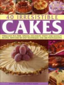 Paperback 40 Irresistible Cakes Book
