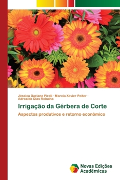 Paperback Irrigação da Gérbera de Corte [Portuguese] Book
