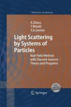 Paperback Light Scattering by Systems of Particles: Null-Field Method with Discrete Sources: Theory and Programs Book