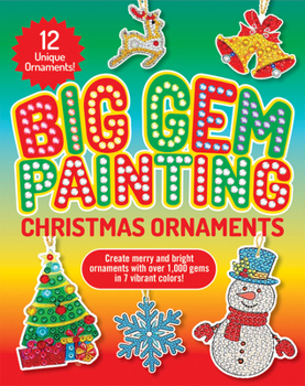 Misc. Big Gem Painting Christmas Ornaments Kit Book