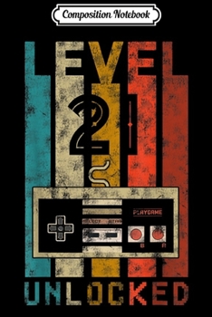 Composition Notebook: Video Game 8th Birthday Gamer Kids Youth 8 Years Old  Journal/Notebook Blank Lined Ruled 6x9 100 Pages