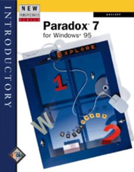Paperback New Perspectives on Paradox for Windows 95: Introductory (New Perspectives Applications) Book