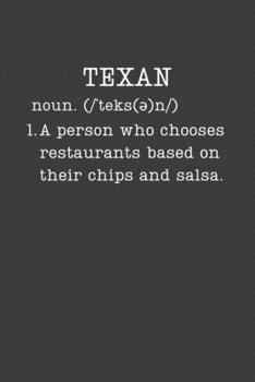 Texan: Funny Texas Gifts - Small Lined Writing Journal or Notebook (Card Alternative) (Definition, Humor)