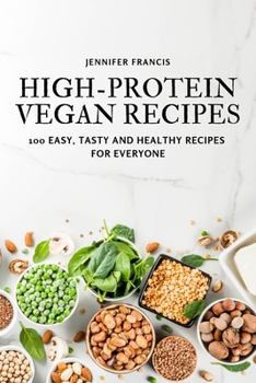 Paperback High-Protein Vegan Recipes Book