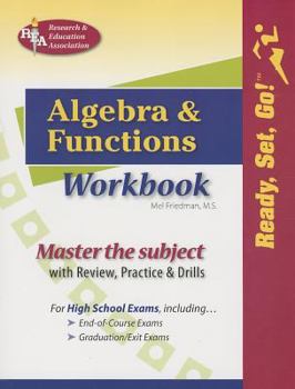 Paperback Algebra and Functions Workbook: Classroom Edition (Mathematics Learning and Practice) Book