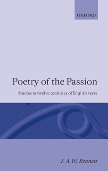 Paperback Poetry of the Passion: Studies in Twelve Centuries of English Verse Book